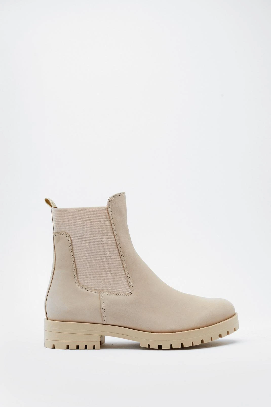 Nubuck Exposed Gusset Chelsea Boots - Image 2