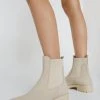 Nubuck Exposed Gusset Chelsea Boots