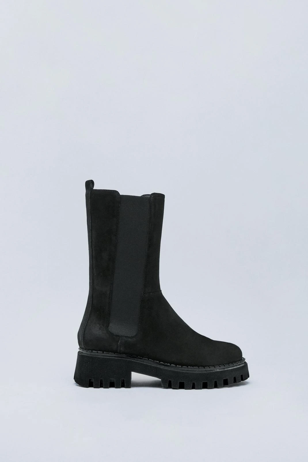 Real Leather Chunky Longline Chelsea Boot 4 Real Leather Chunky Longline Chelsea Boot - Image 2