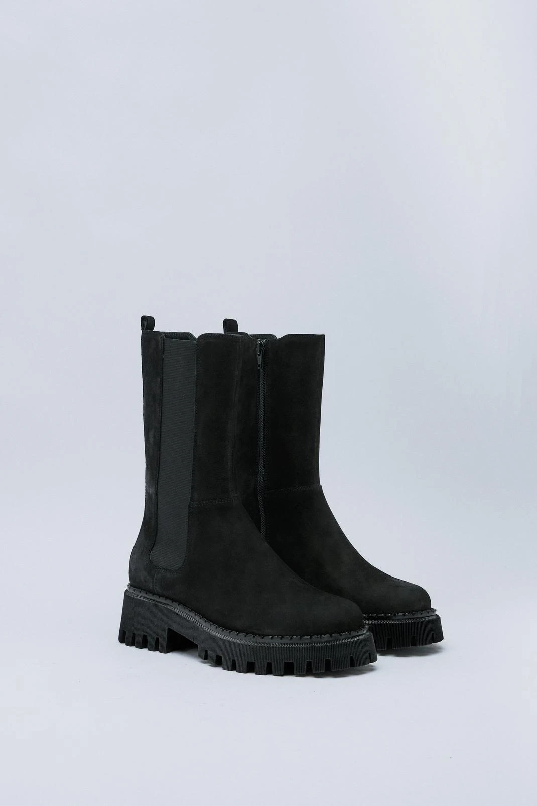 Real Leather Chunky Longline Chelsea Boot 5 Real Leather Chunky Longline Chelsea Boot - Image 3