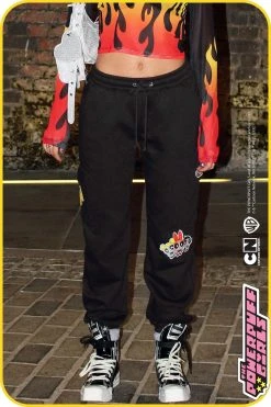 The Powerpuff Girls Embroidered Cargo Sweatpants