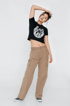 Western Lucky In Love Fitted Graphic T-Shirt