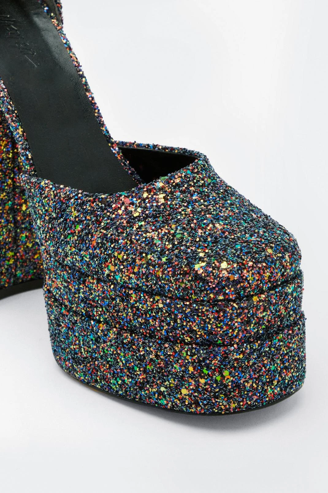 Glitter Double Platform Heels - Image 3