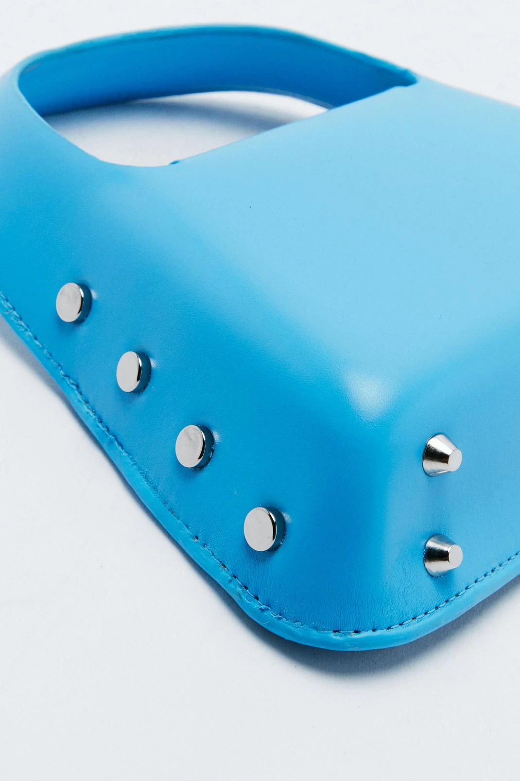 Structured Rectangle Chunky Handle Grab Bag - Image 6