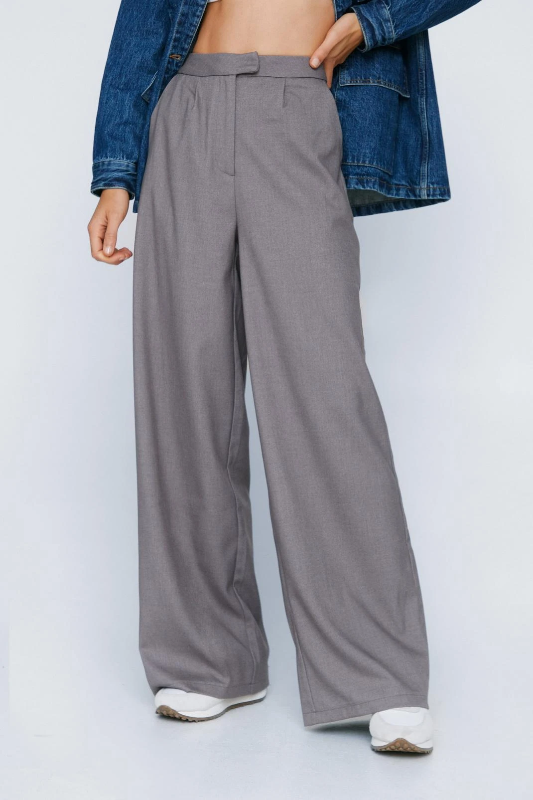 Wide Leg Suit Pants - Image 2
