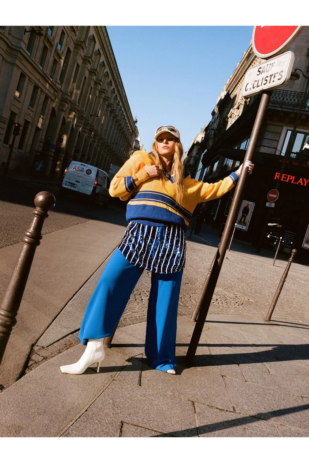 Wide Leg Tailored Pants - Image 4