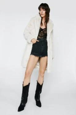 Faux Fur Coat