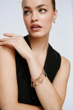 Chunky Charm Chain Bracelet