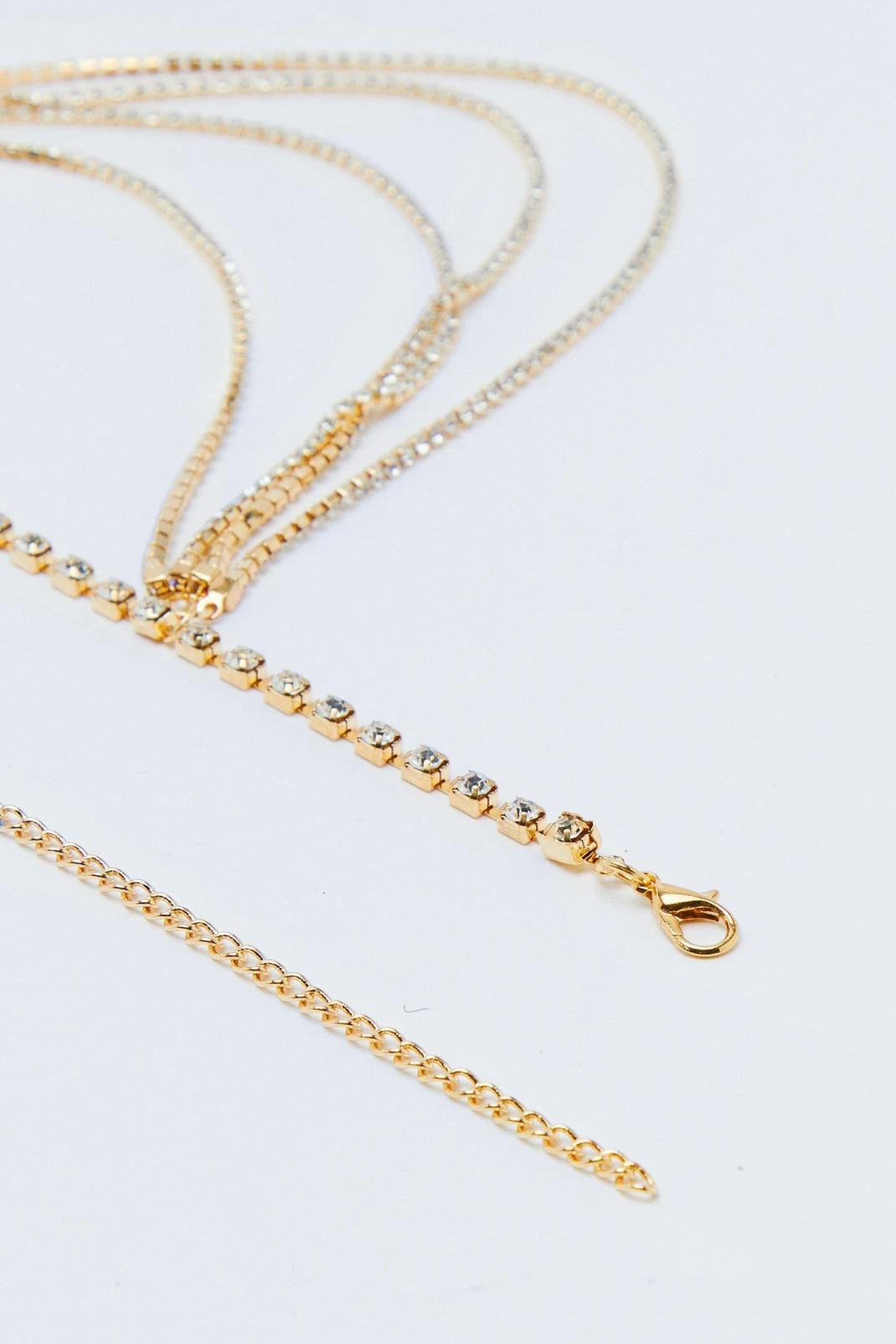 Diamante Tassel Belly Chain Belt - Image 3