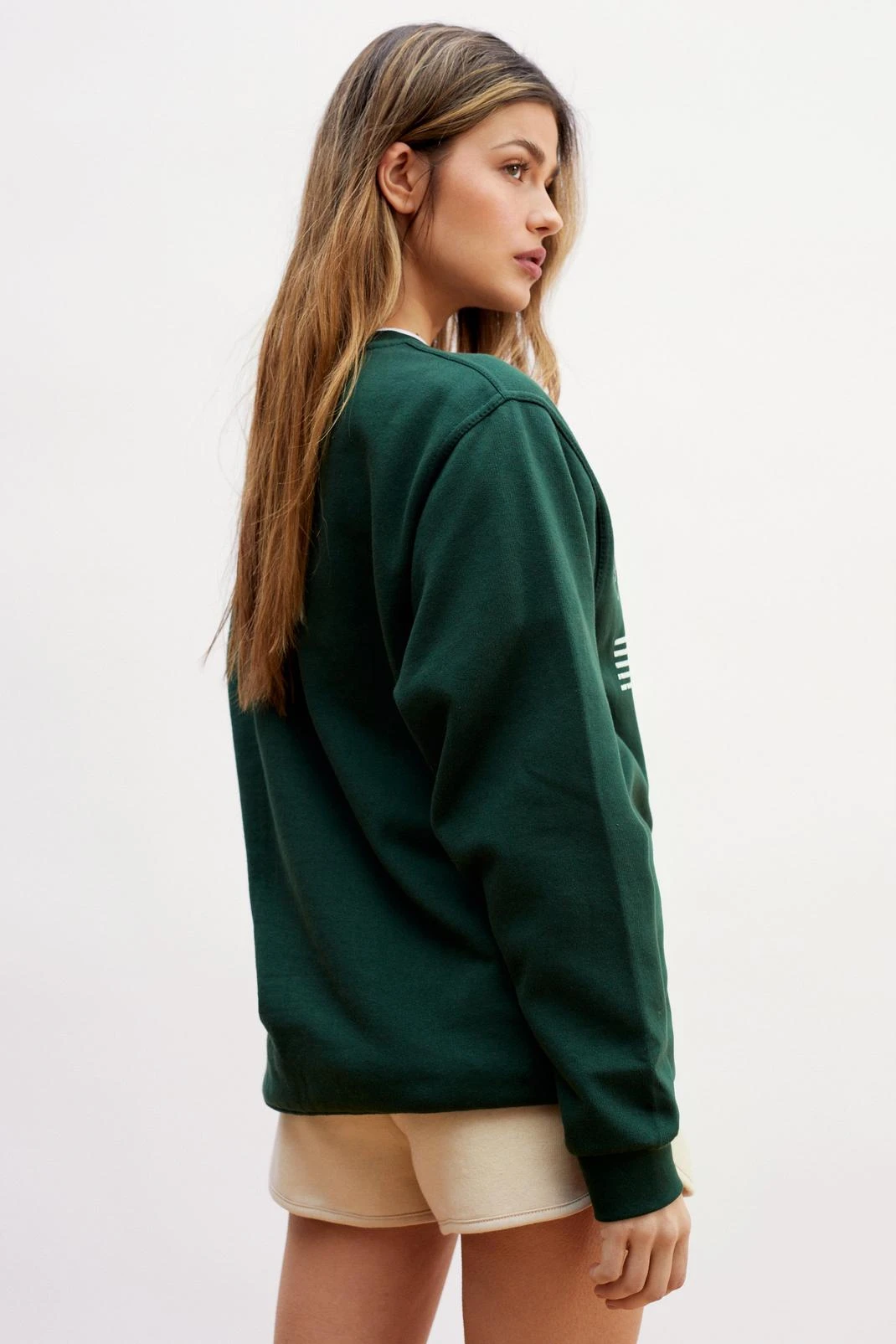 Oversized Long Island Graphic Sweater - Image 3