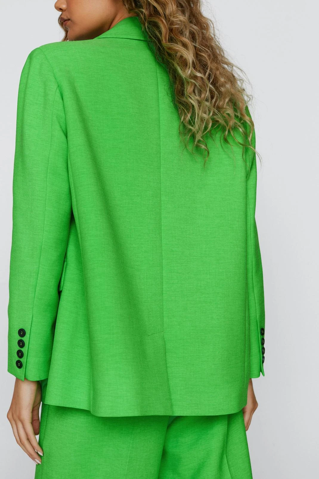 Single Breasted Tailored Two Piece Set Blazer - Image 12