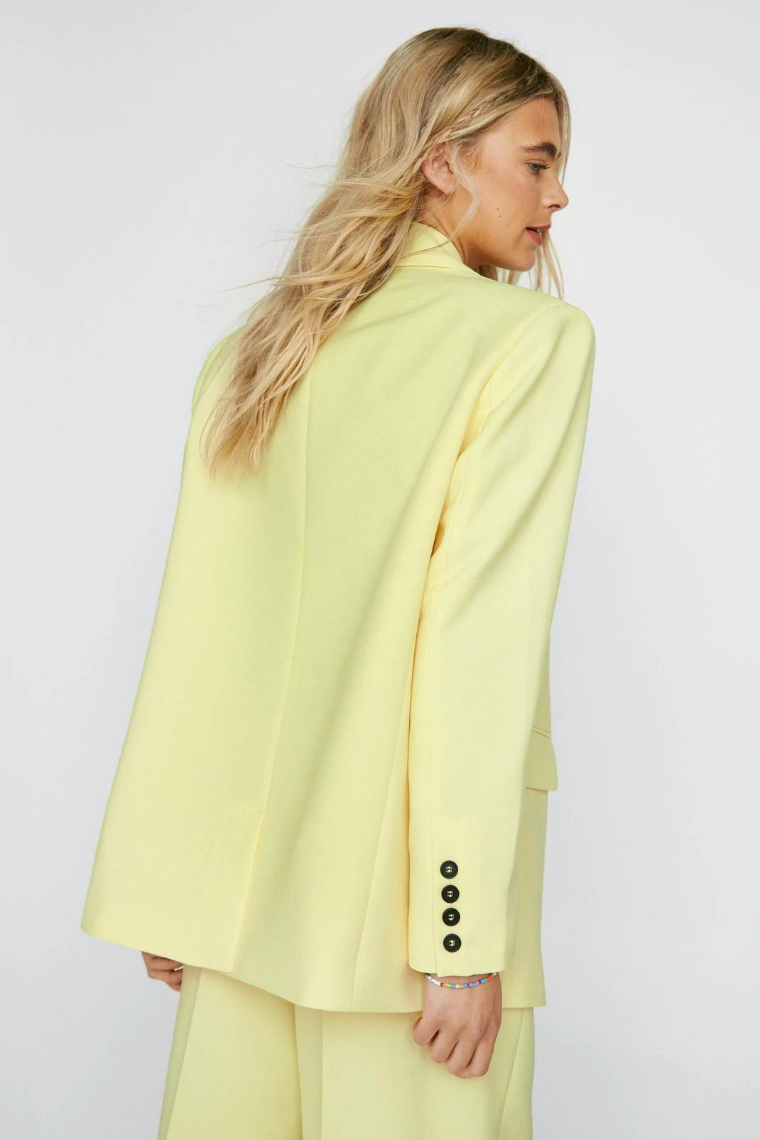 Single Breasted Tailored Two Piece Set Blazer - Image 6