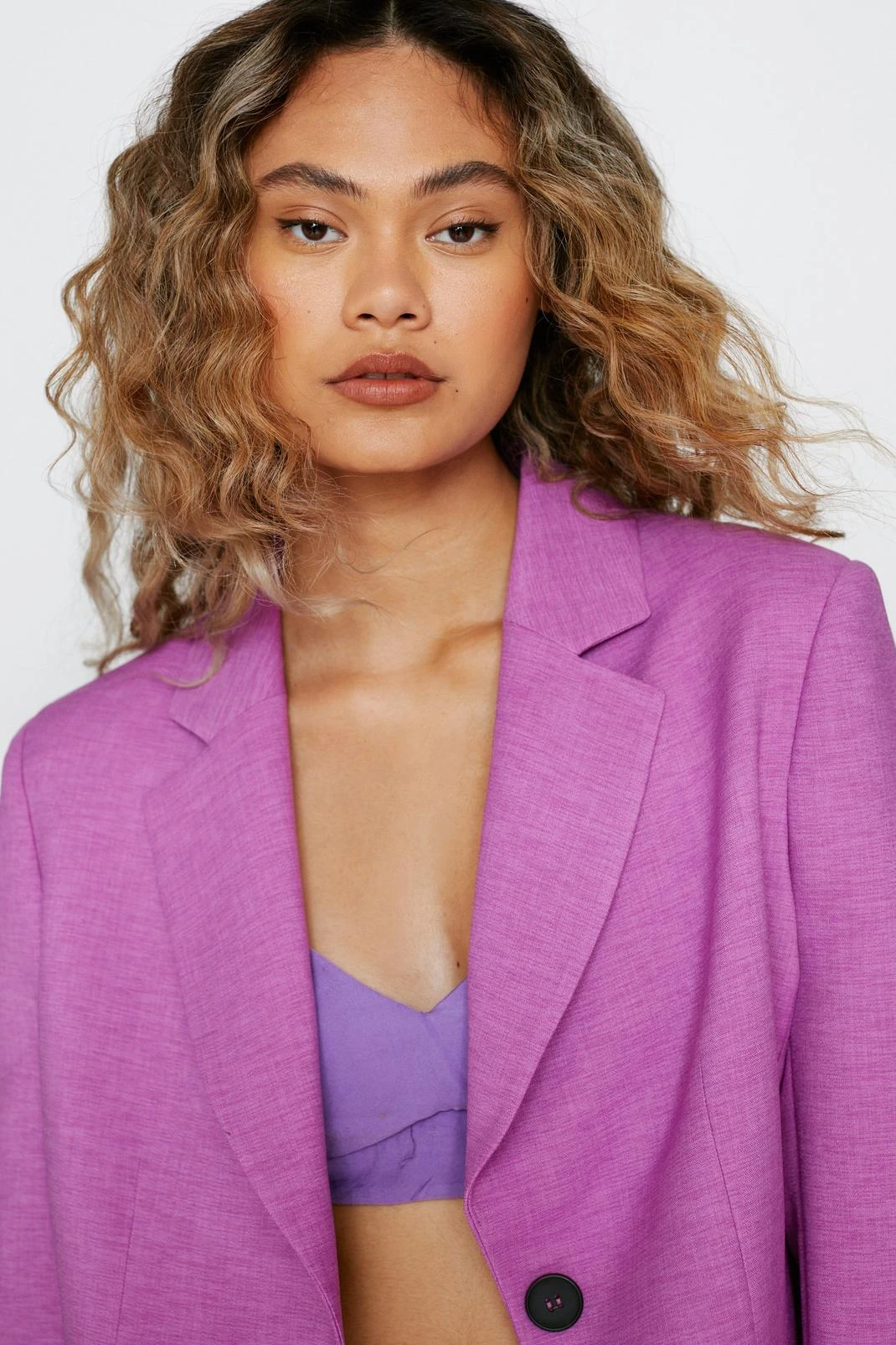 Single Breasted Tailored Two Piece Set Blazer - Image 8