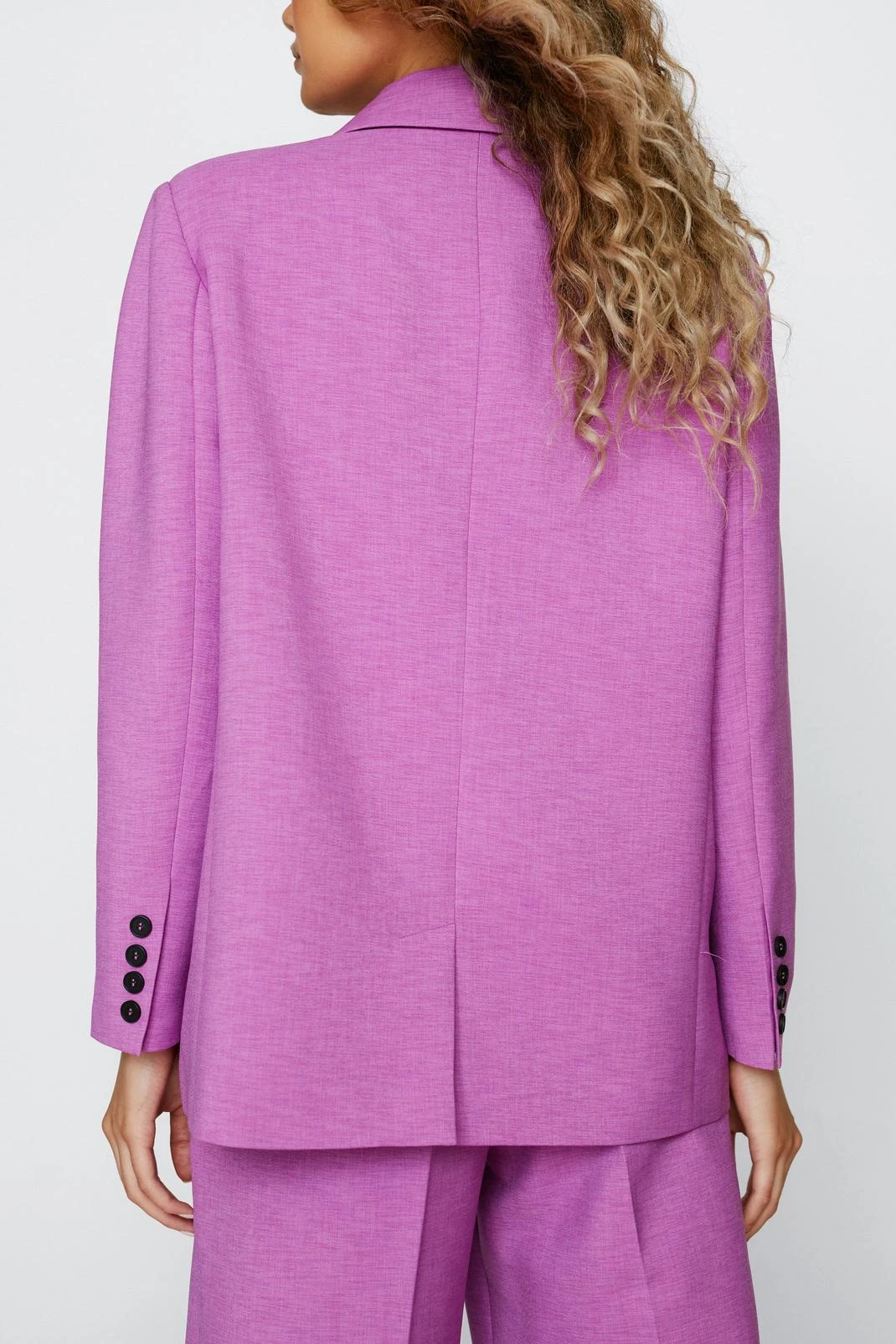 Single Breasted Tailored Two Piece Set Blazer - Image 9