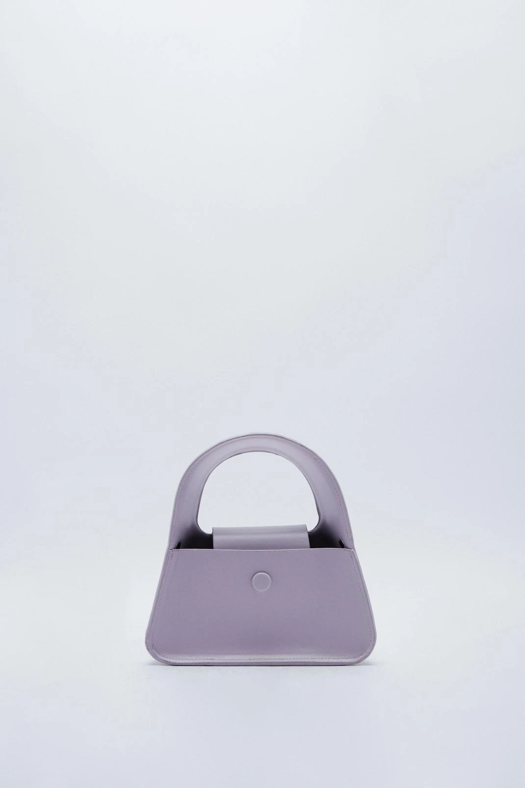 Structured Rectangle Chunky Handle Grab Bag - Image 2