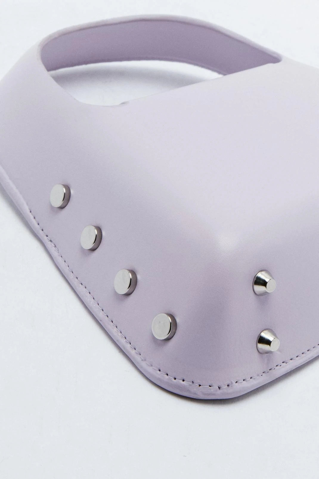 Structured Rectangle Chunky Handle Grab Bag - Image 3