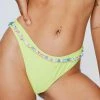 Recycled Underwire Flower Chain Bikini Set