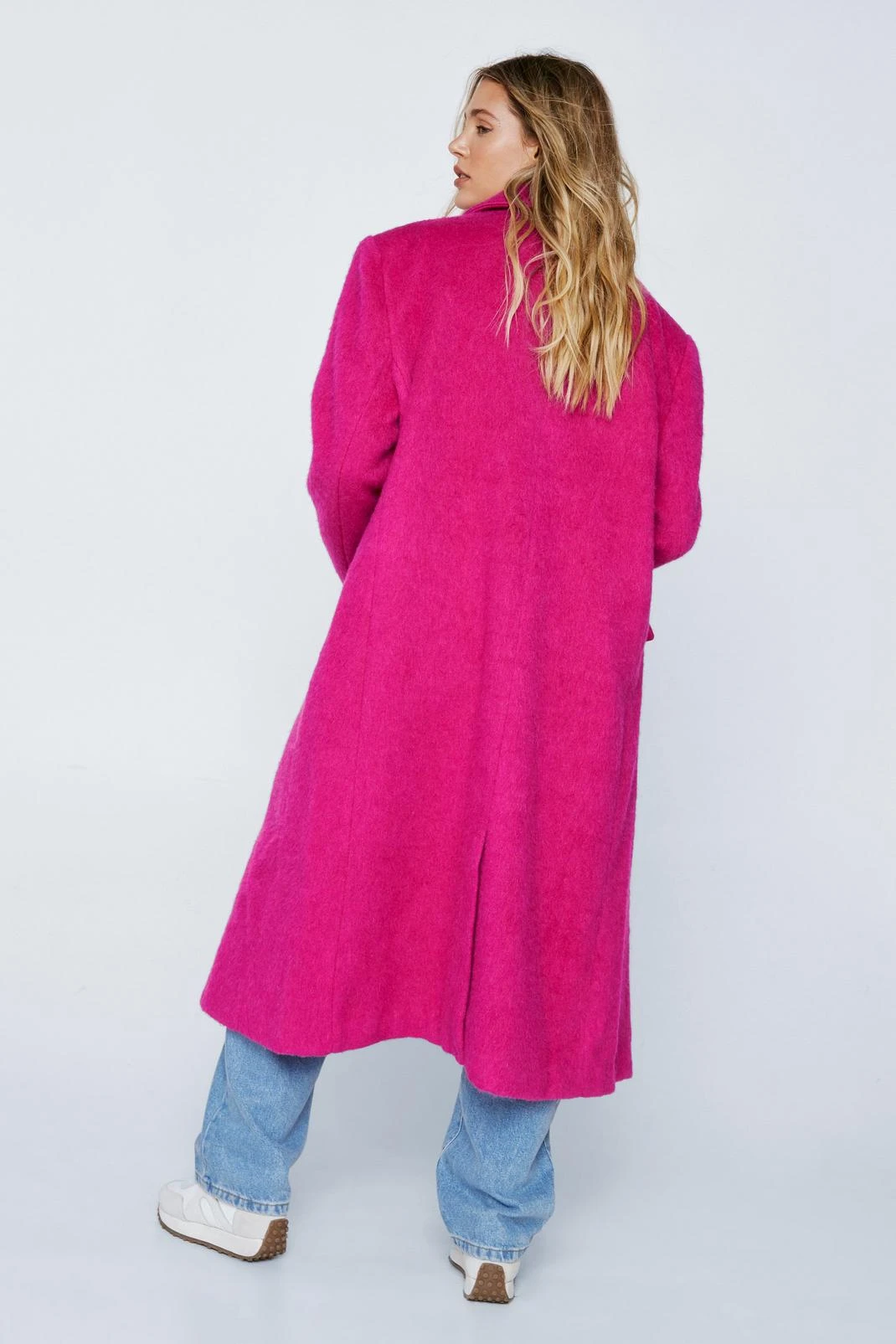 Premium Masculine Brushed Wool Coat - Image 3