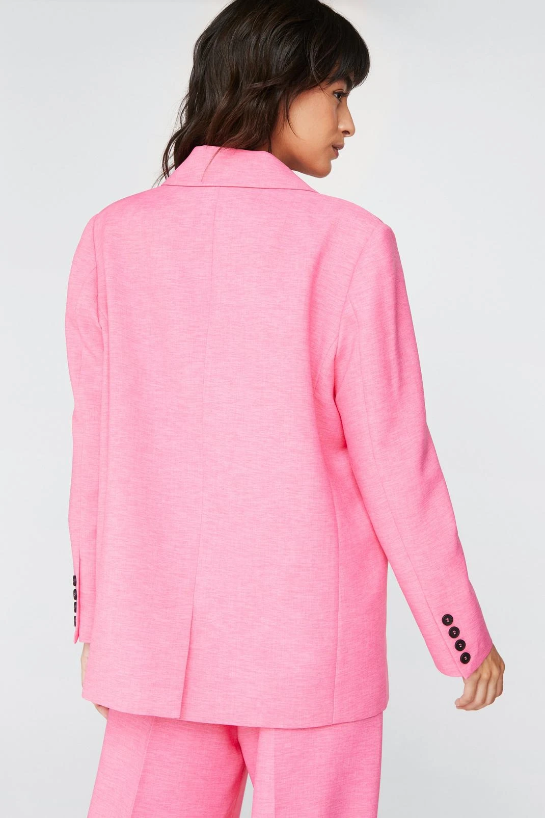 Single Breasted Tailored Two Piece Set Blazer - Image 3