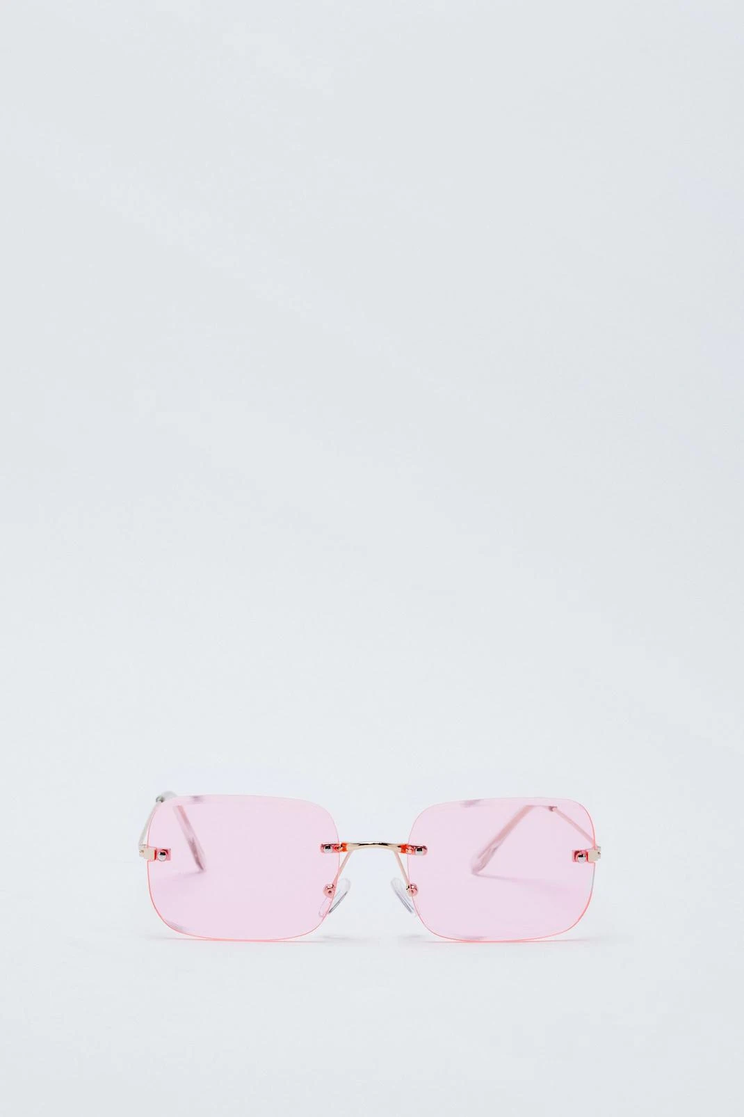 Square Colored Lense Sunglasses - Image 2