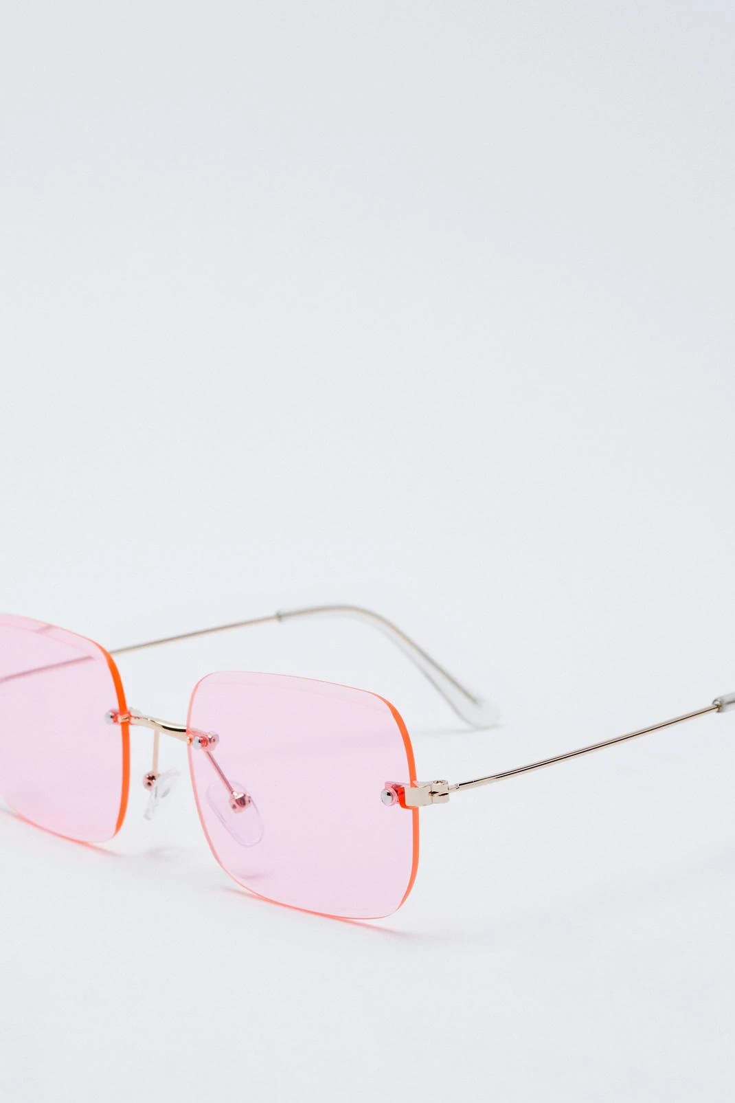 Square Colored Lense Sunglasses - Image 3