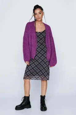 Premium Oversized Wool Cardigan