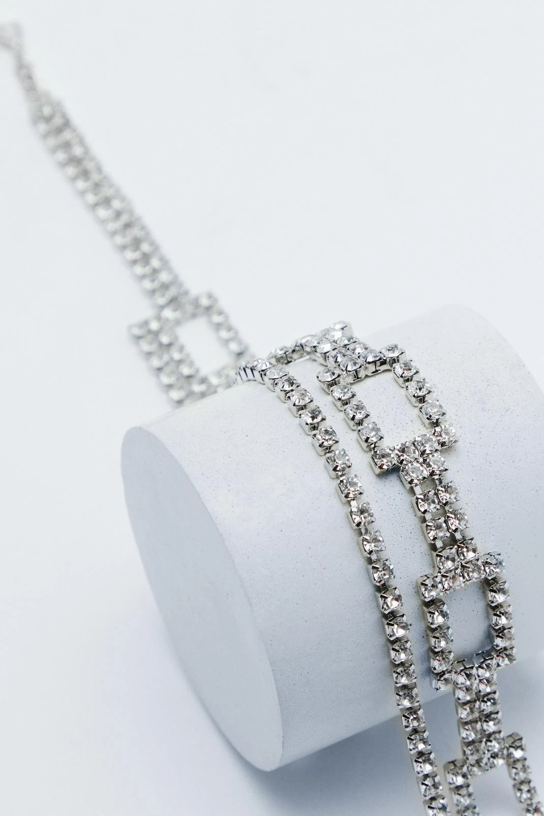 Diamante Double Belly Chain Belt - Image 3