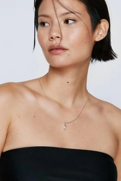 Silver Plated Star Friendship Necklace Set