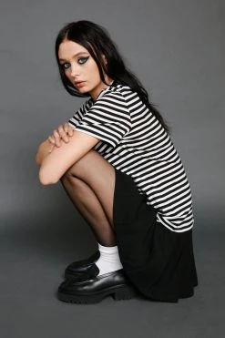 Short Sleeved Striped T-shirt