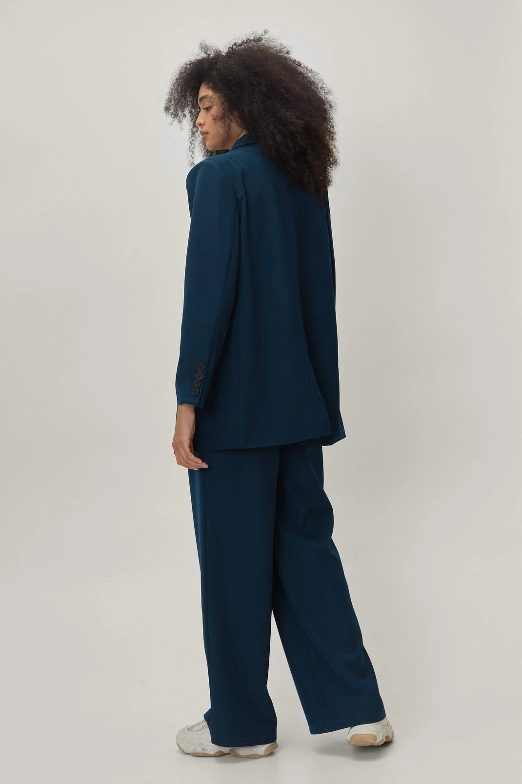 Double Pleated Tailored Pants - Image 3