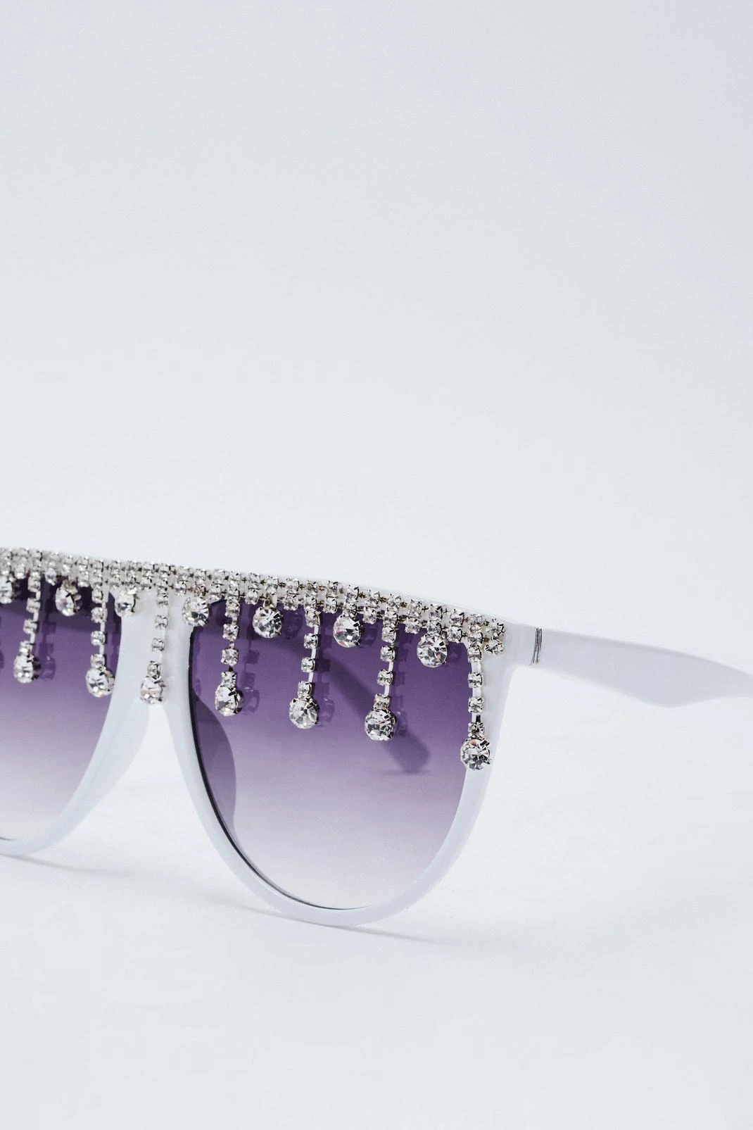 Diamante Drop Sunglasses - Image 2