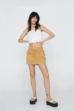 Strappy Cropped Cami Top